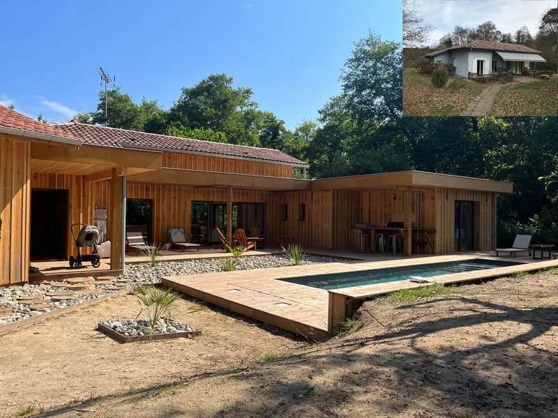 maison seignosse pose menuiseries at fermetures