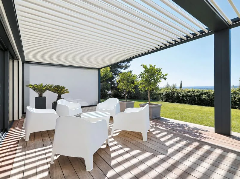 pergola bioclimatique at fermetures