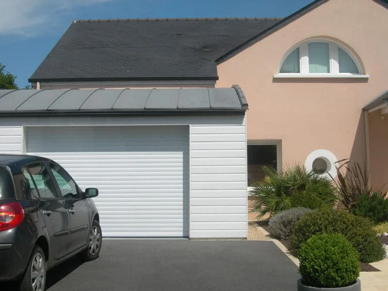 porte de garage enroulable double at fermetures