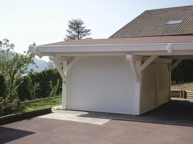porte de garage enroulable simple at fermetures